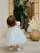 Teter Warm - Teter Warm BS89P Jewel - Baby Girl's Baptism Dress Pale Pink