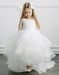 Teter Warm - Teter Warm Flower Girls Off White Dress FS01