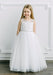 Teter Warm - Teter Warm Flower Girls Off White Dress FS02