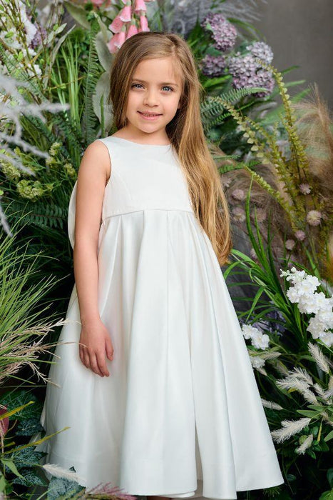 Teter Warm - Teter Warm Flower Girls Off White Dress FS36