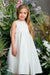 Teter Warm - Teter Warm Flower Girls Off White Dress FS36