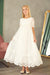 Teter Warm - Teter Warm Girls Communion Off White Dress DS16