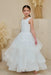 Teter Warm - Teter Warm Girls Communion Off White Dress ES160