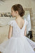 Teter Warm - Teter Warm Girls Communion Pure White Dress WDS05T