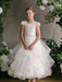 Teter Warm - Teter Warm GS602 Serena - Girl's Communion Dress Off White