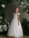 Teter Warm - Teter Warm GS78 Margaret - Girl's Communion Dress Off White