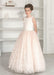 Teter Warm - Teter Warm Special Occasion and Flower Girl Pale Pink Dress P22