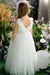 Teter Warm - Teter Warms Flower Girls Off White Dress FS13
