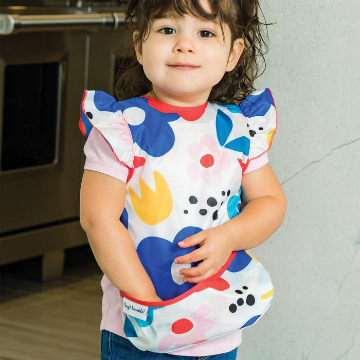 Tiny Twinkle - Tiny Twinkle Mess-proof Apron Bib with Ruffles