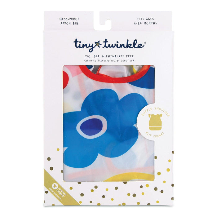 Tiny Twinkle - Tiny Twinkle Mess-proof Apron Bib with Ruffles