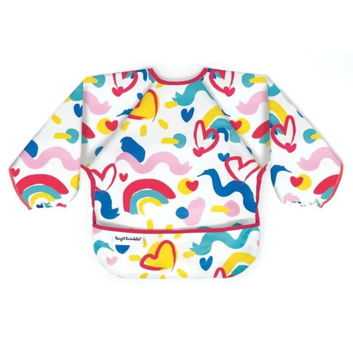 Tiny Twinkle - Tiny Twinkle Mess-proof Long Sleeve Waterproof Bibs