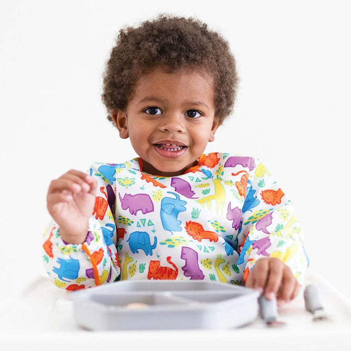 Tiny Twinkle - Tiny Twinkle Mess-proof Long Sleeve Waterproof Bibs