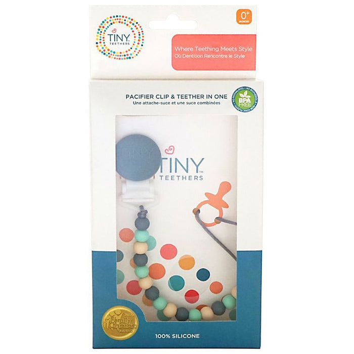 Tiny Teethers Silicone Pacifier Clips
