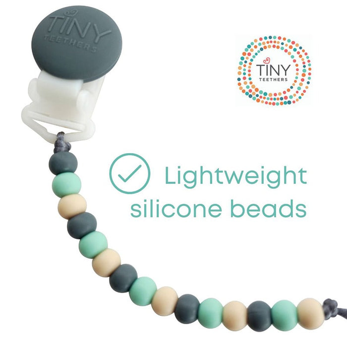 Tiny Teethers Silicone Pacifier Clips