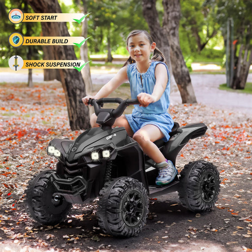 Voltz Toys - Voltz Toys 12V ATV Off-Road Ride On Car Toy for Kids with Realistic Lights and MP3 Player