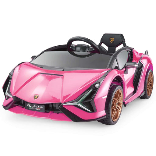 Voltz Toys - Voltz Toys Lamborghini SIAN FKP 37 12V Ride on Car with Scissor Doors