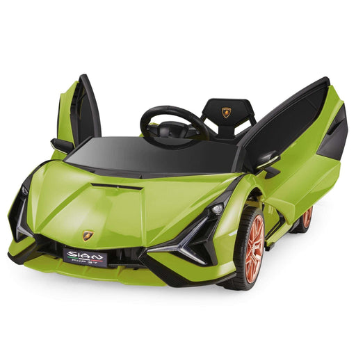 Voltz Toys - Voltz Toys Lamborghini SIAN FKP 37 12V Ride on Car with Scissor Doors