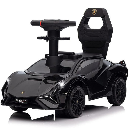 Voltz Toys - Voltz Toys Toddler Lamborghini SIAN Foot to Floor Push Pedal Ride On Car Baby Walker