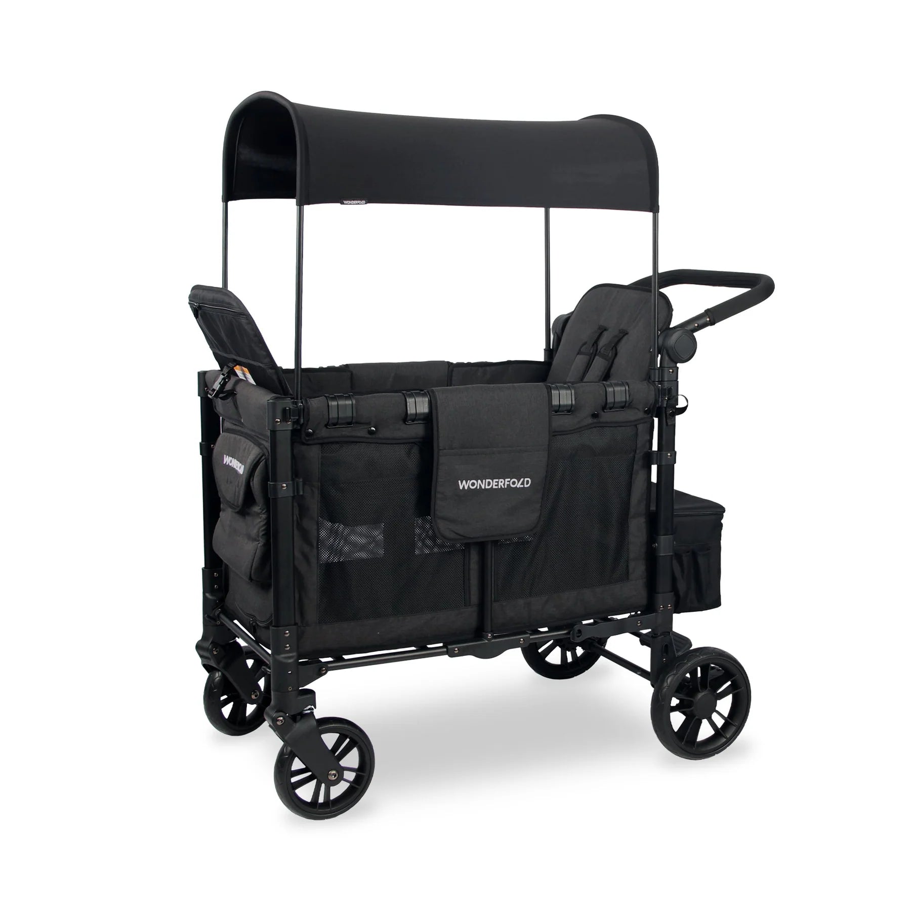 Wonderfold W2 ELITE Push Double Stroller Wagon