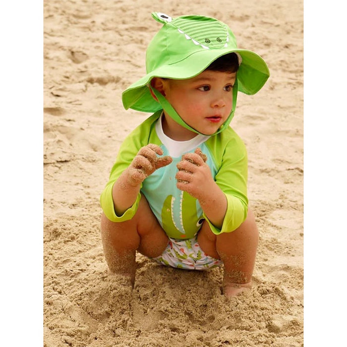 Zoocchini Swim Diaper & Sun Hat Set UPF50+