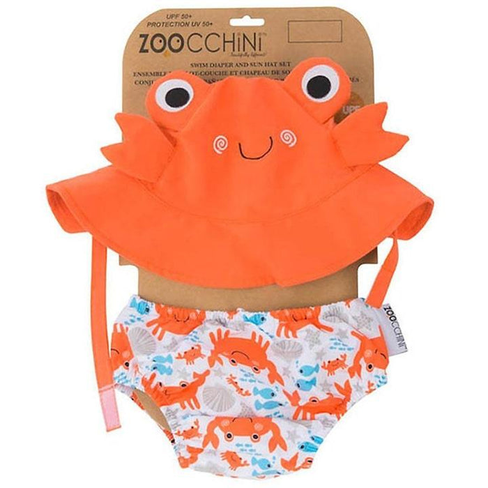 Zoocchini® - Zoocchini Swim Diaper & Sun Hat Set UPF50+