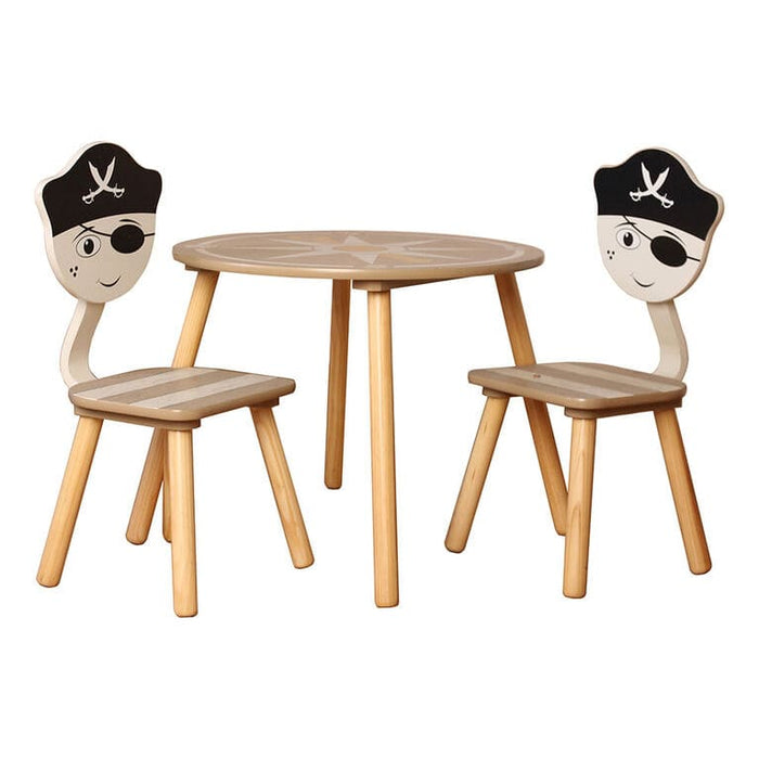 Danawares Pirate Round Table With 2 Chairs
