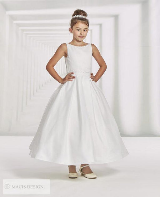 Macis Design® - Macis Design Girl Dress 1862 - White