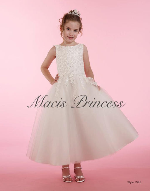 Macis Design® - Macis Design Girl Dress 1991 - Ivory