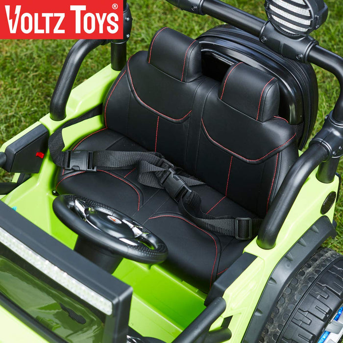 Voltz Toys Kids Double Seater Jeep Wrangler with Remote Control 12V