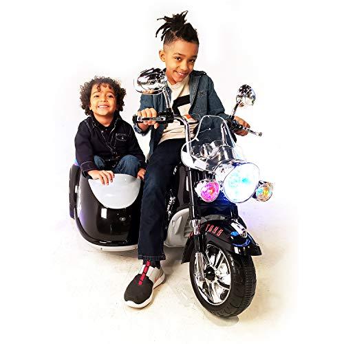 Voltz Toys Kids Electric Motorcycle 12V Double Seater Ride On Bike