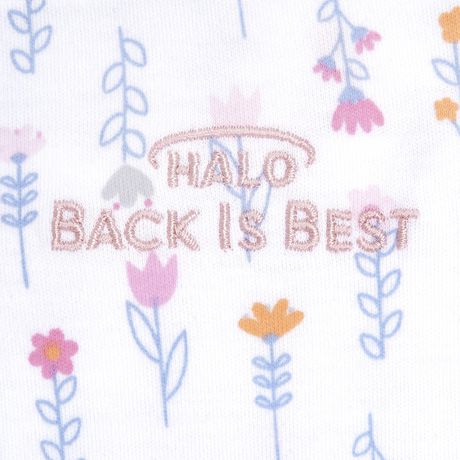 HALO® SleepSack Swaddle Cotton Flower Garden - 1.5 Tog
