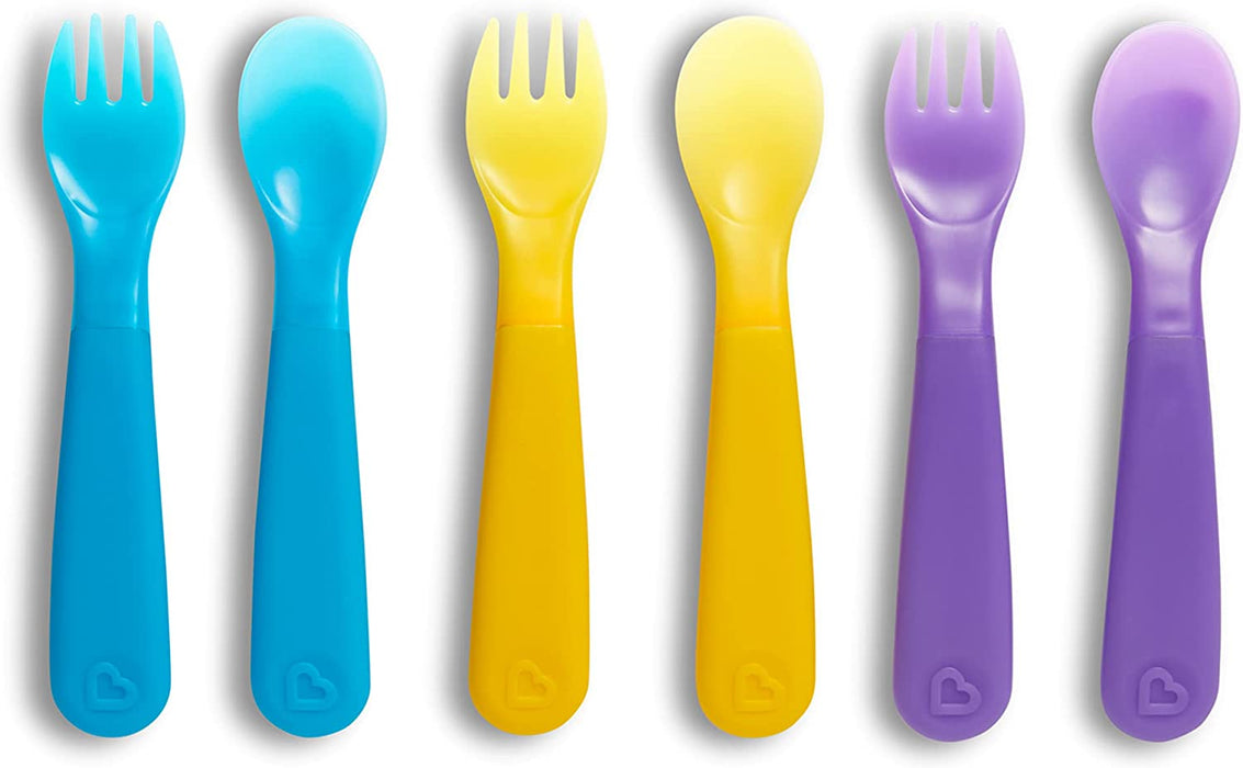 Munchkin Color Reveal Forks & Spoons - 6 Pack
