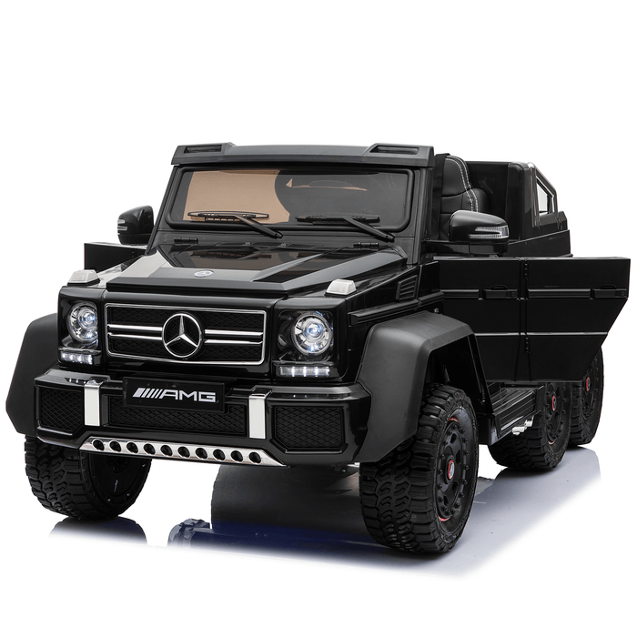 Voltz Toys Kids Single Seater Mercedes AMG G63 6x6 Toy Car with Remote Control Premium Licensed
