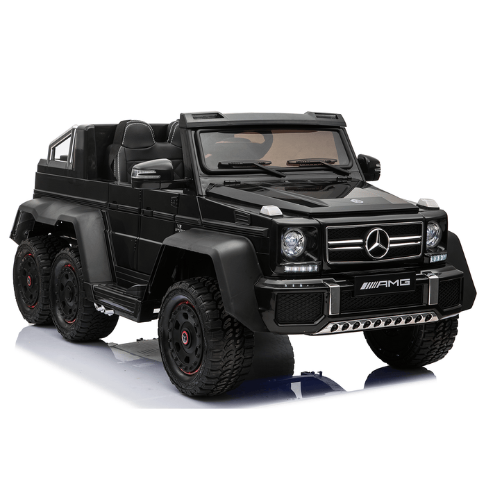 Voltz Toys Voiture pour enfant à siège unique Mercedes AMG G63 6x6 avec télécommande sous licence Premium