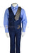 Johnson's Creation® - Johnson's Creation 5-piece navy suit set