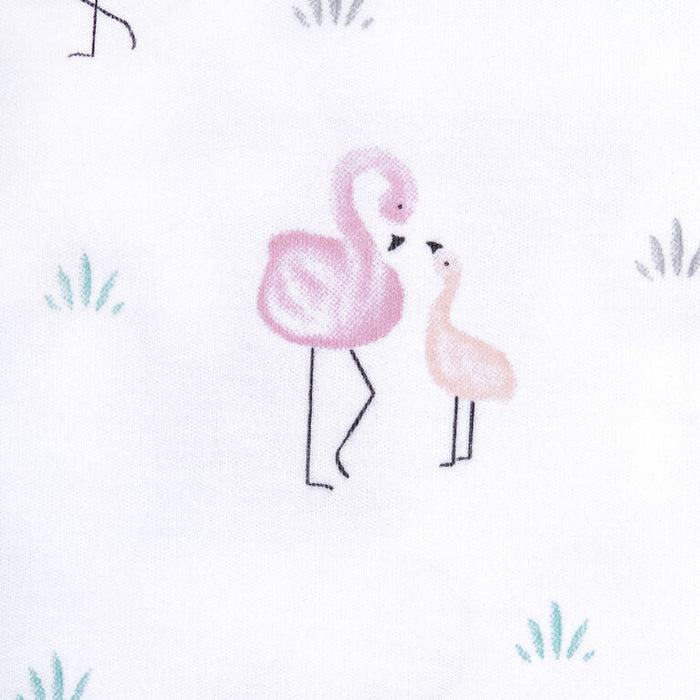 Halo Sleepsack Swaddle 100% Cotton Flamingos - 1.5 Tog