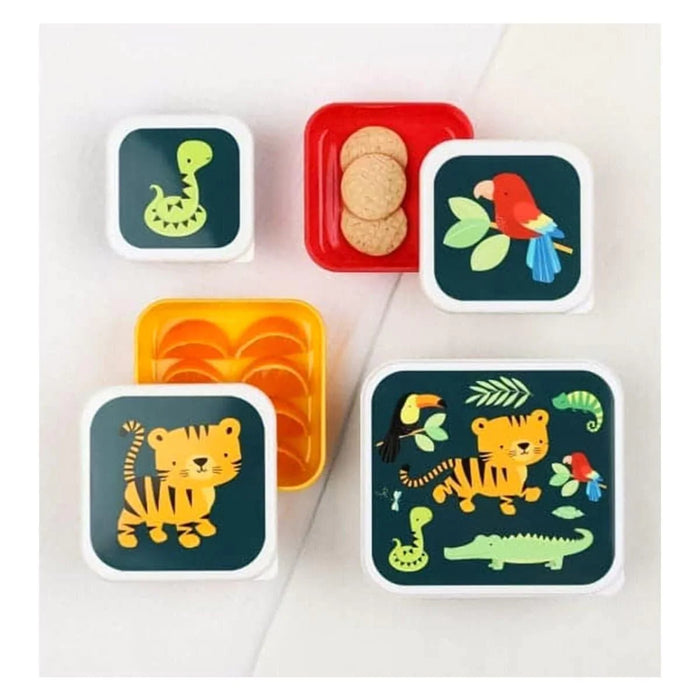A Little Lovely Company® - A Little Lovely Company Lunch & Snack Box Set - Tiger