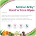Aleva® - Aleva Bamboo Baby Hand 'n' Face Wipes - 30ct