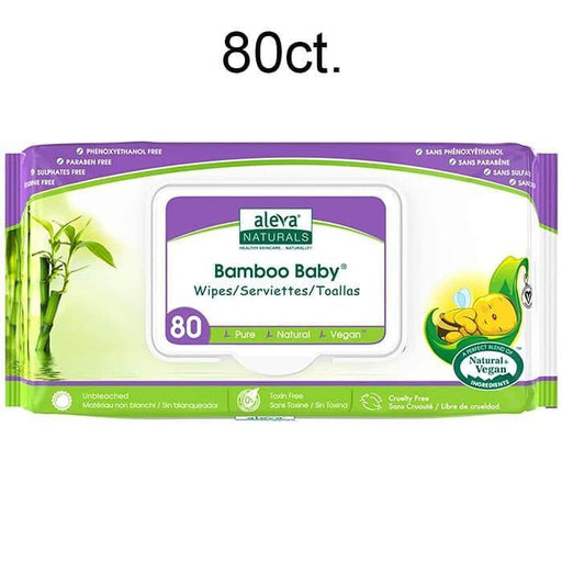 Aleva® - Aleva Bamboo Baby Wipes - 80ct.