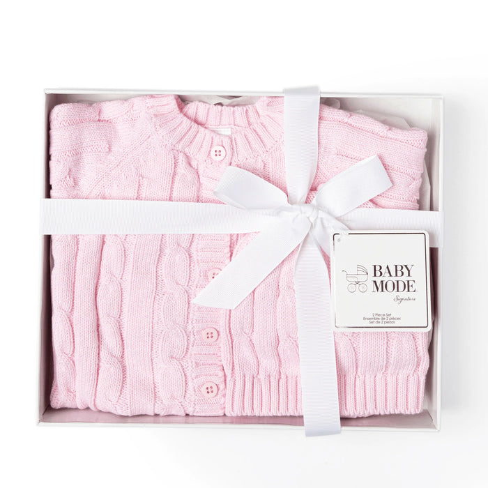 Baby Mode® - Baby Mode 2-Piece Knitted Boxed Set