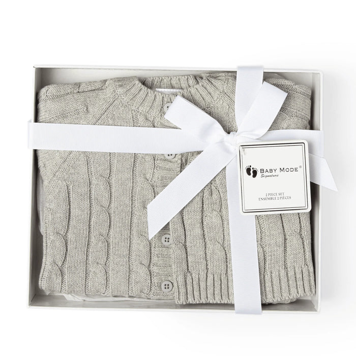 Baby Mode® - Baby Mode 2-Piece Knitted Boxed Set