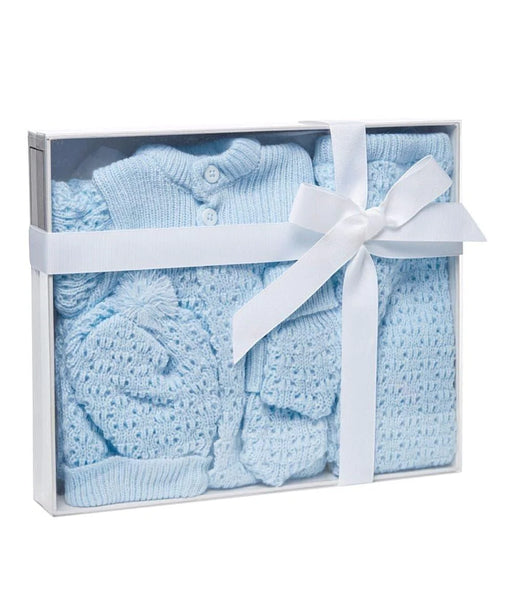 Baby Mode® - Baby Mode 4-piece Knit Baby Gift Set