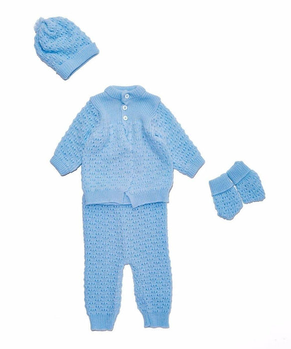 Baby Mode® - Baby Mode 4-piece Knit Baby Gift Set