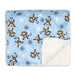 Baby Mode® - Baby Mode Monkey Print Mink Sherpa Blanket