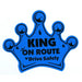 Baby on Route® - King On Route Magnet - English