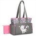 Babyboom® - Babyboom Unicorn Zip Front Tote Diaper Bag