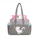 Babyboom® - Babyboom Unicorn Zip Front Tote Diaper Bag