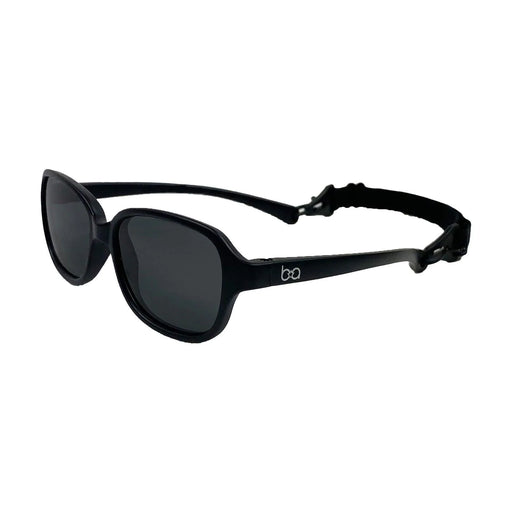 Babyfied Apparel - Babyfied Apparel - Sunglasses - Retro Squares - Glossy Black 2-24 months