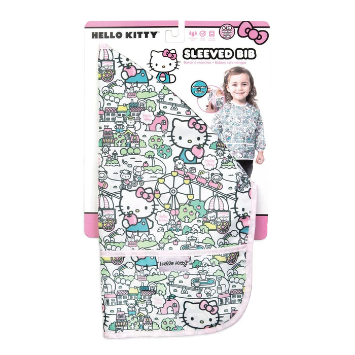Bumkins® - Bumkins Hello Kitty® - Sleeved Bib - Hello Kitty Carnival