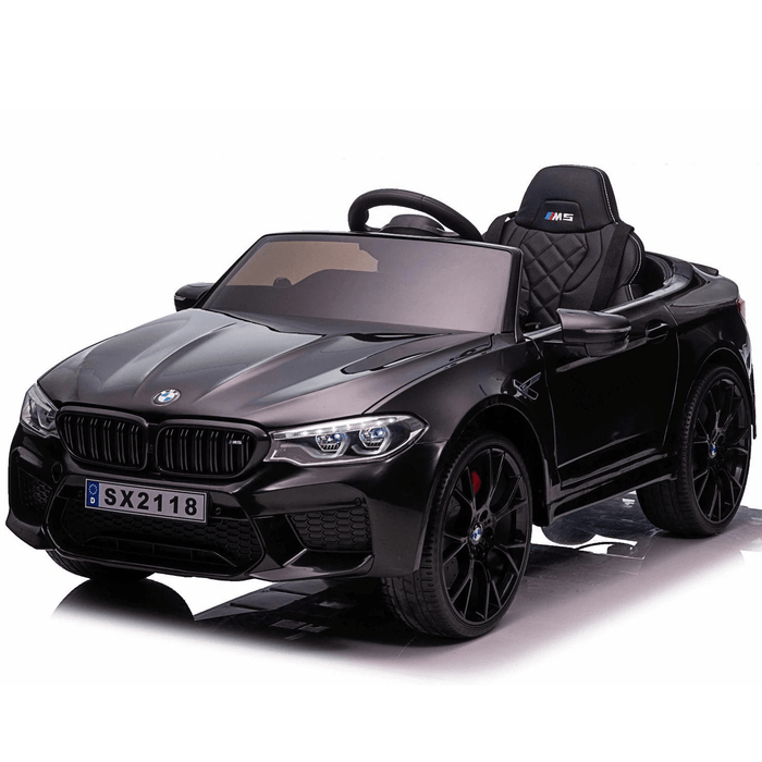 Voltz Toys Single Seater BMW M5 Kids Car with Leather Seat and Remote Control